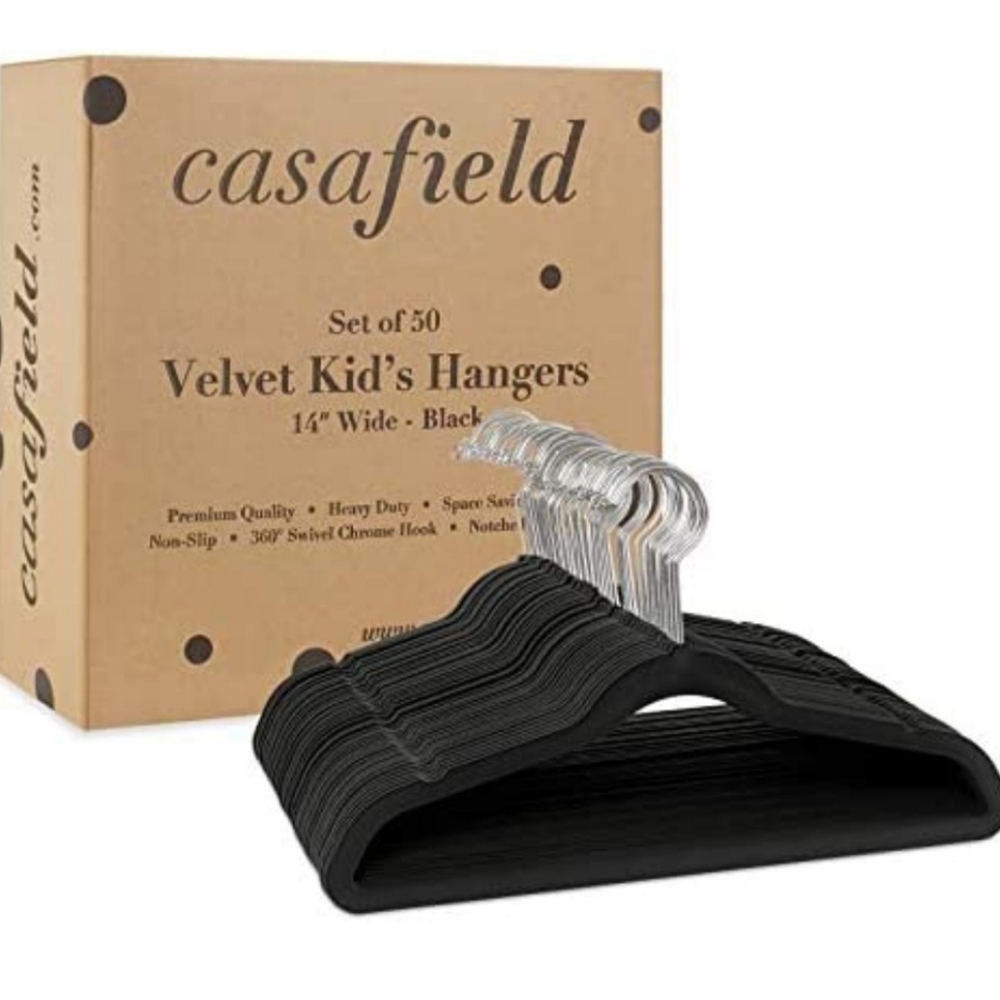 NEW ♥️  CASAFIELD VELVET KID'S HANGERS ♥️